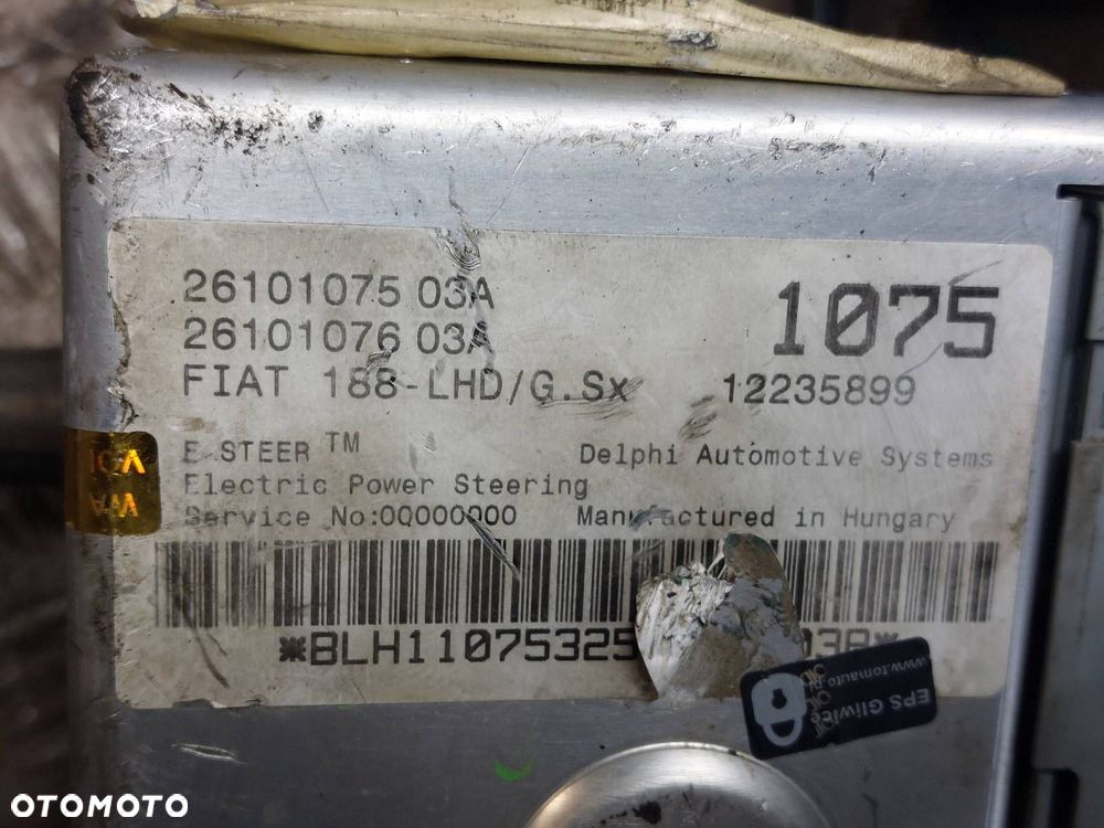 WSPOMAGANIE ELEKTRYCZNE FIAT PUNTO II 26101075 12235899 46833923 ID: 236999 - 4
