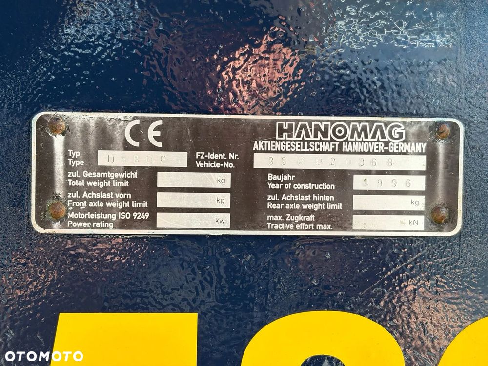Hanomag D580E - 9