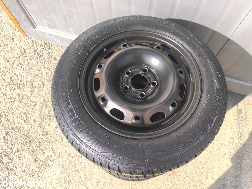5x100 Felgi Stalowe Stal 14 Koła Letnie Lato SKODA FABIA PRAKTIK ROOMSTER RAPID SEAT IBIZA CORDOBA TOLEDO IV 4 VW FOX POLO Legnica ALU-RAD 185/60 6mm - 3