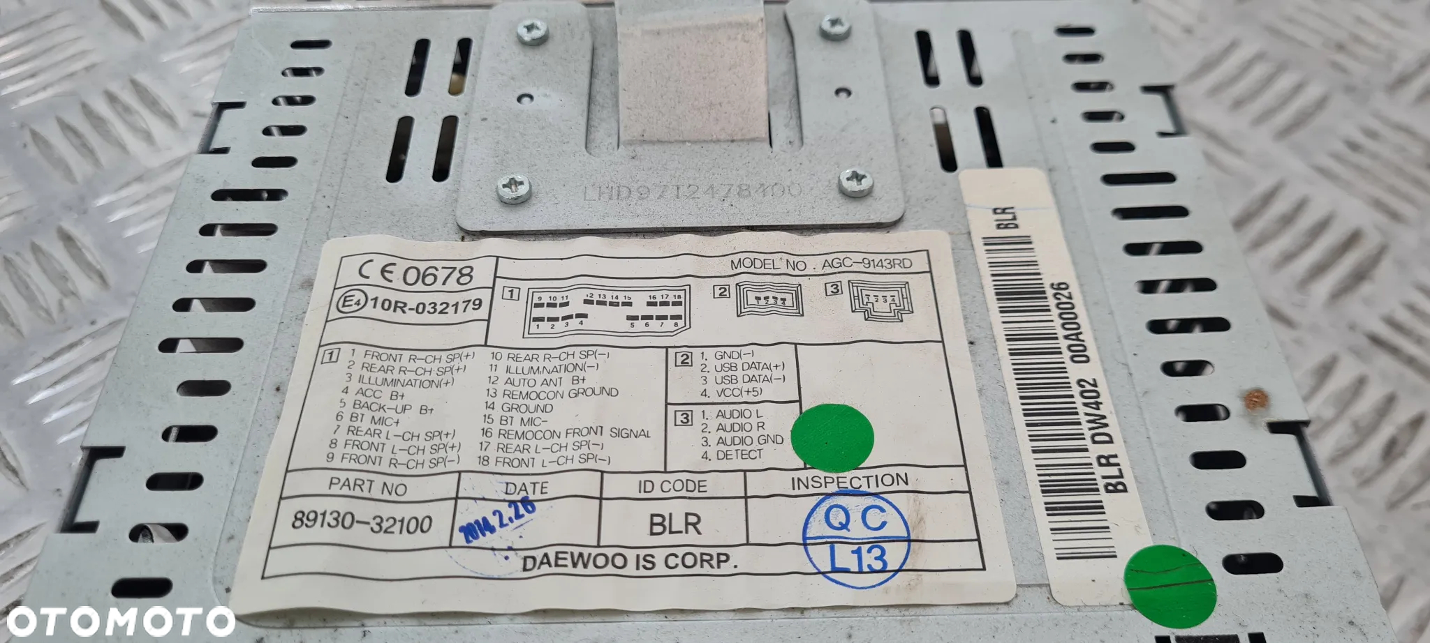 Ssangyong Actyon Sports Radio CD DVD - 7
