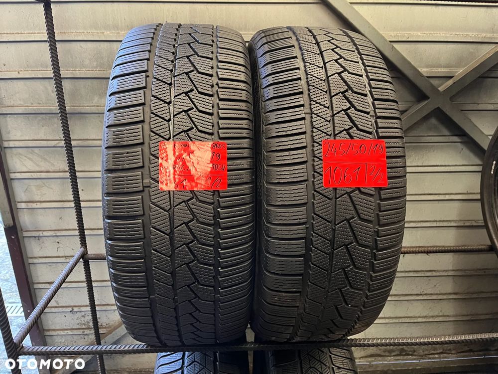 Continental 245 50 19 Winter Contact TS860S 2szt. RSC Run Flat - 2