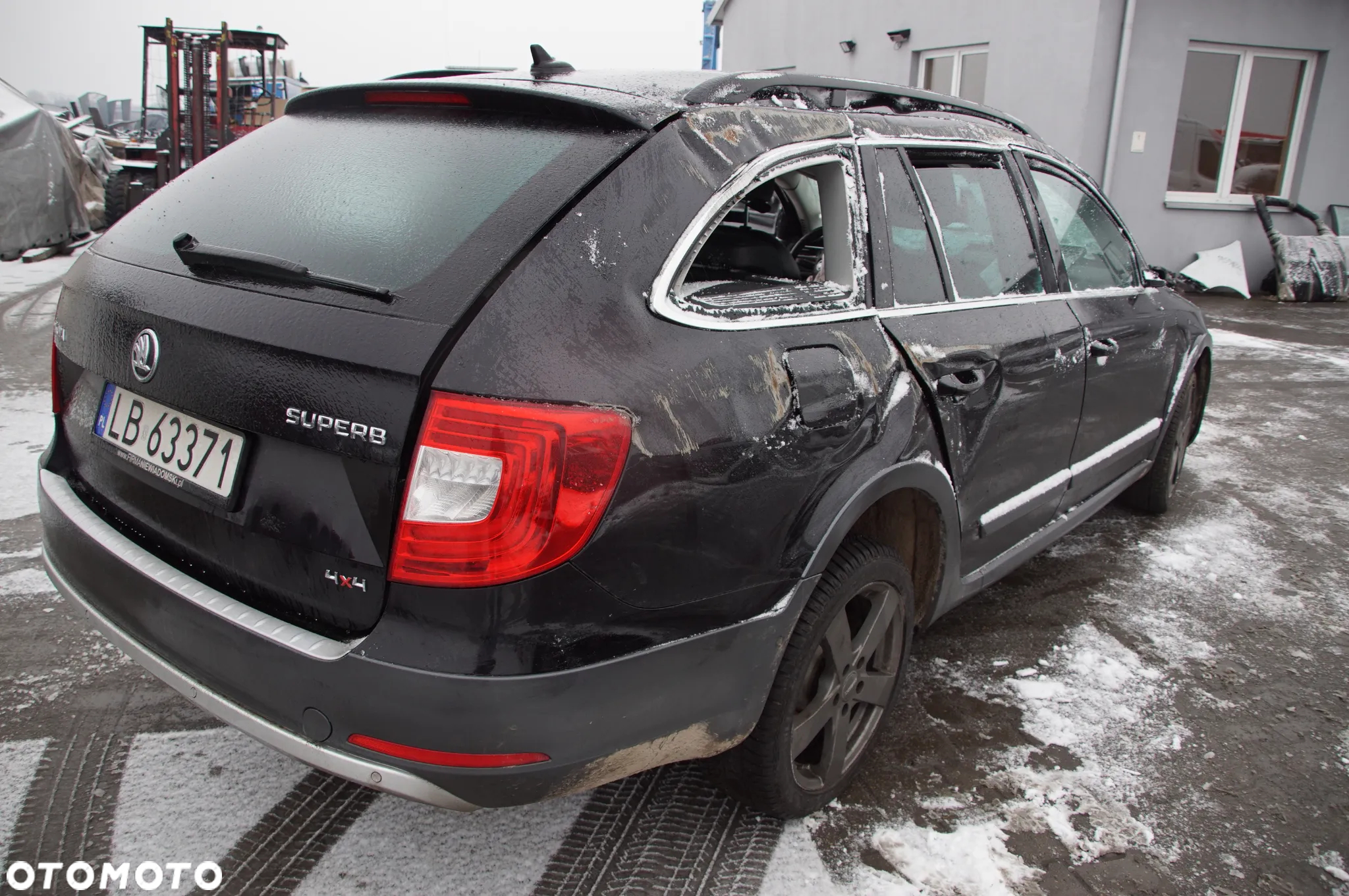 SKUP AUT MOTOCYKLI LIPNO 692324777 POJAZD NA CZĘŚCI SKODA SUPERB SCOUT 4X4 2.0 TDI 170 CFGB SKRZYNIA AUTOMAT PQS 2014R STACJA DEMONTAŻU POJAZDÓW AUTOSTROISZ LIPNO BOREK 14A ZŁOMOWANIE KASACJA ZŁOM ZŁOMOWISKO - 8