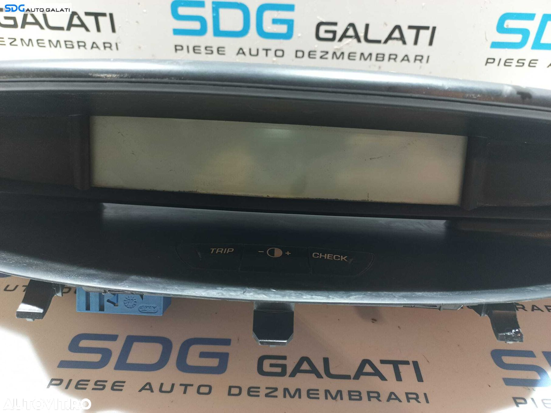 Display Ecran Ceas Ceasuri Afisaj Vitezometru Turometru Bord Citroen C4 2004 - 2008 Cod P96631954ZD 216742437 28114360 [X3439] - 3