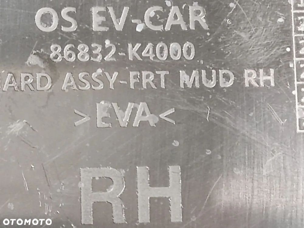 HYUNDAI KONA EV 19-20r Chlapacz Przód Prawy - 5