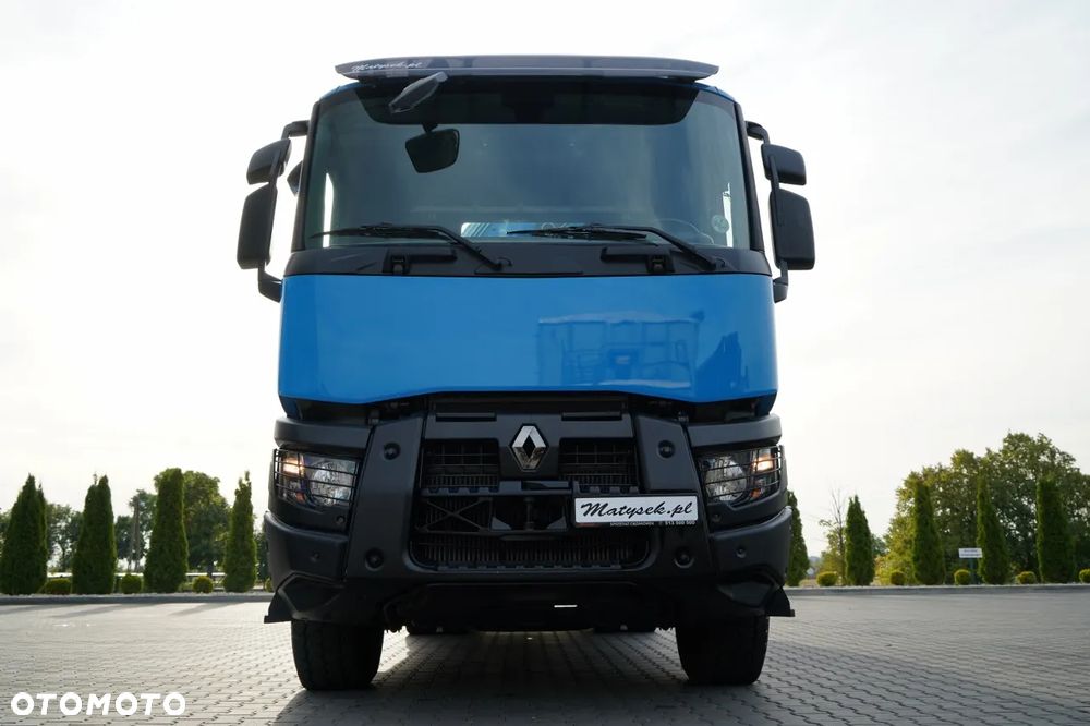 Renault C 430 / 6X4 / WYWROTKA 5.5 M + HDS ATLAS 240.2 A5 / WYSIĘG 14.5 M / MAX UDŹWIG 4520 KG / STEROWANIE RADIOWE / ROTATOR / WIDŁY DO PALET / 2020 ROK - 14