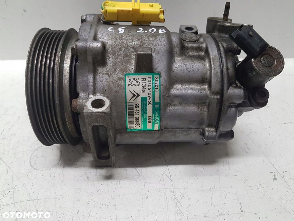 CITROEN C5 407 1.8 2.0 B KOMPRESOR KLIMATYZACJI - 6