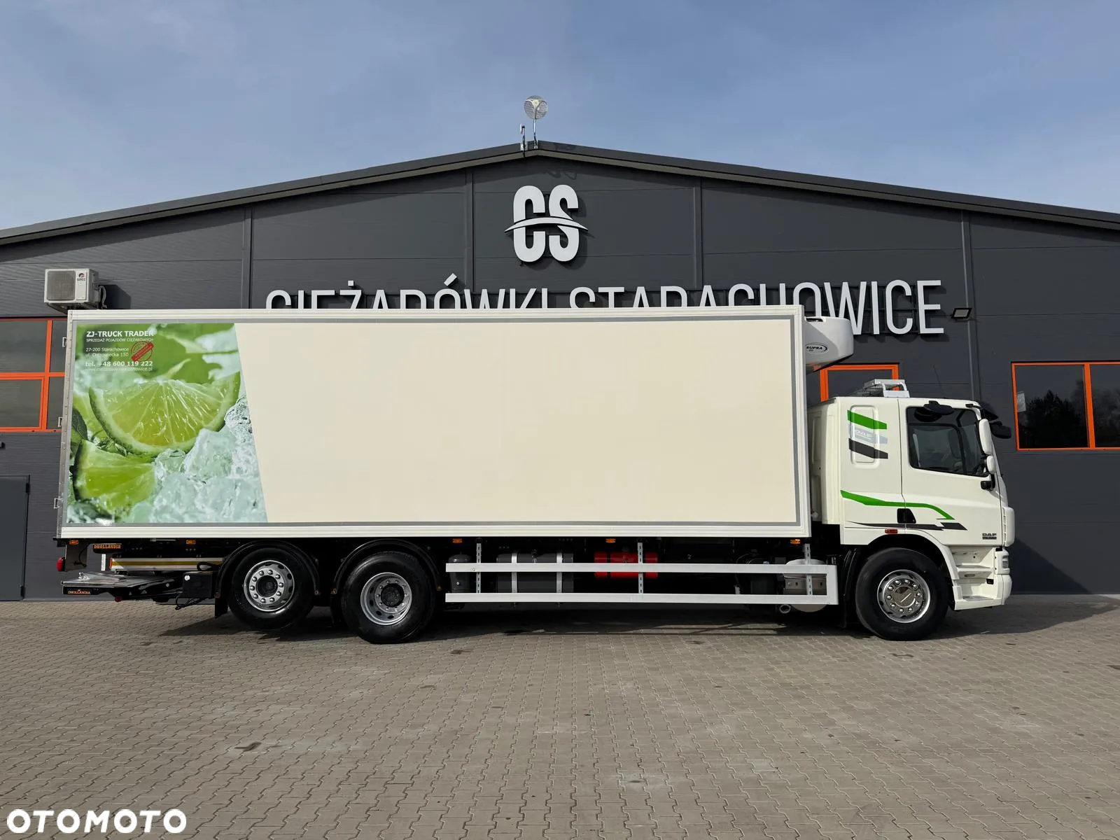 DAF DAF CF XF 75.360 // 6x2 // E5 // chłodnia 21 Epal // sypialka // klima // winda pod spód - 6