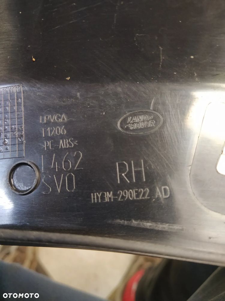 LAND ROVER DISCOVERY V L462 NAKŁADKA LISTWA BŁOTNIKA PRAWA TYŁ TYLNA ORYGINAŁ - 13