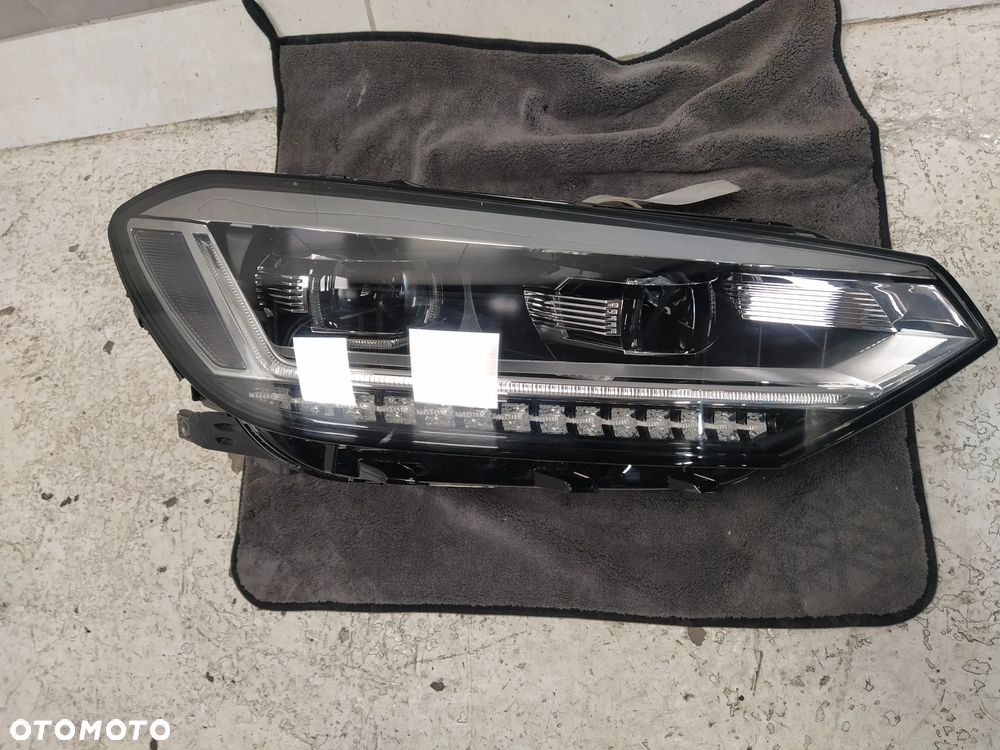 VW TOURAN 5TB 15- LAMPY LAMPA REFLEKTORY REFLEKTOR PRZÓD PRZEDNIE FULL LED PRAWA LEWA PRZETWORNICA ORYGINAŁ - 16