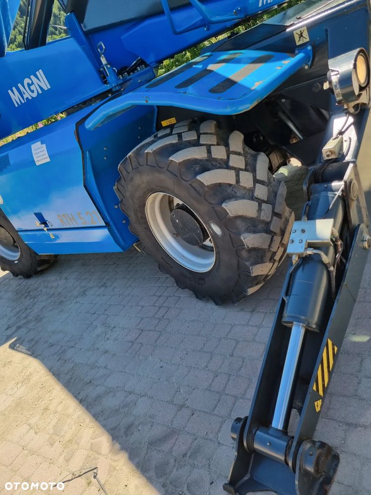 Magni RTH 5.21 Ładowarka teleskopowa 21 metrów 1361mtg Kosz (Pilot 2 funkcje) Wciągarka Bocian Łyżka Widły Jak Nowa z Salonu 2021r DEUTZ silnik z Norwegii KLIMA - 35