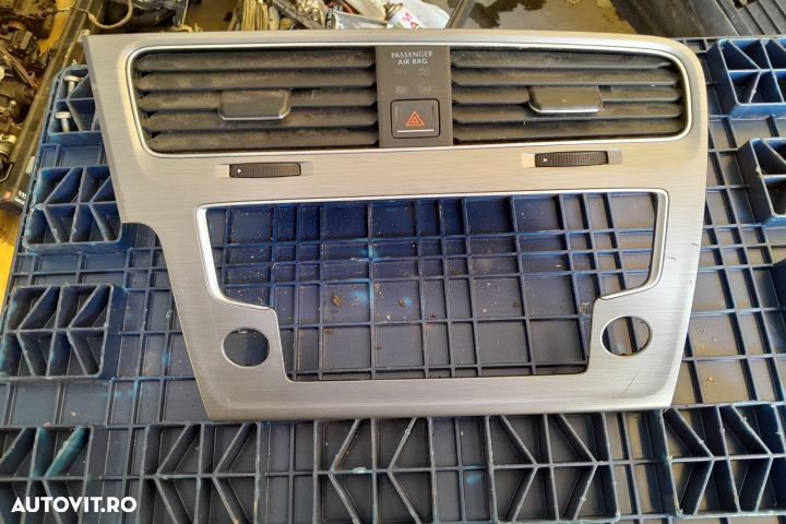 Grila ventilatie bord centru Volkswagen VW Golf 7 [2012 - 2017] Varia - 3