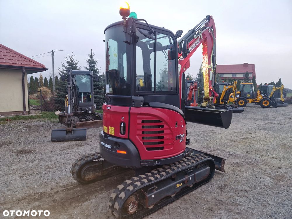 Yanmar VIO 27  SV 26 , Bobcat E 27 z , Kubota kx 037-4 , Volvo ECR 25D - 5