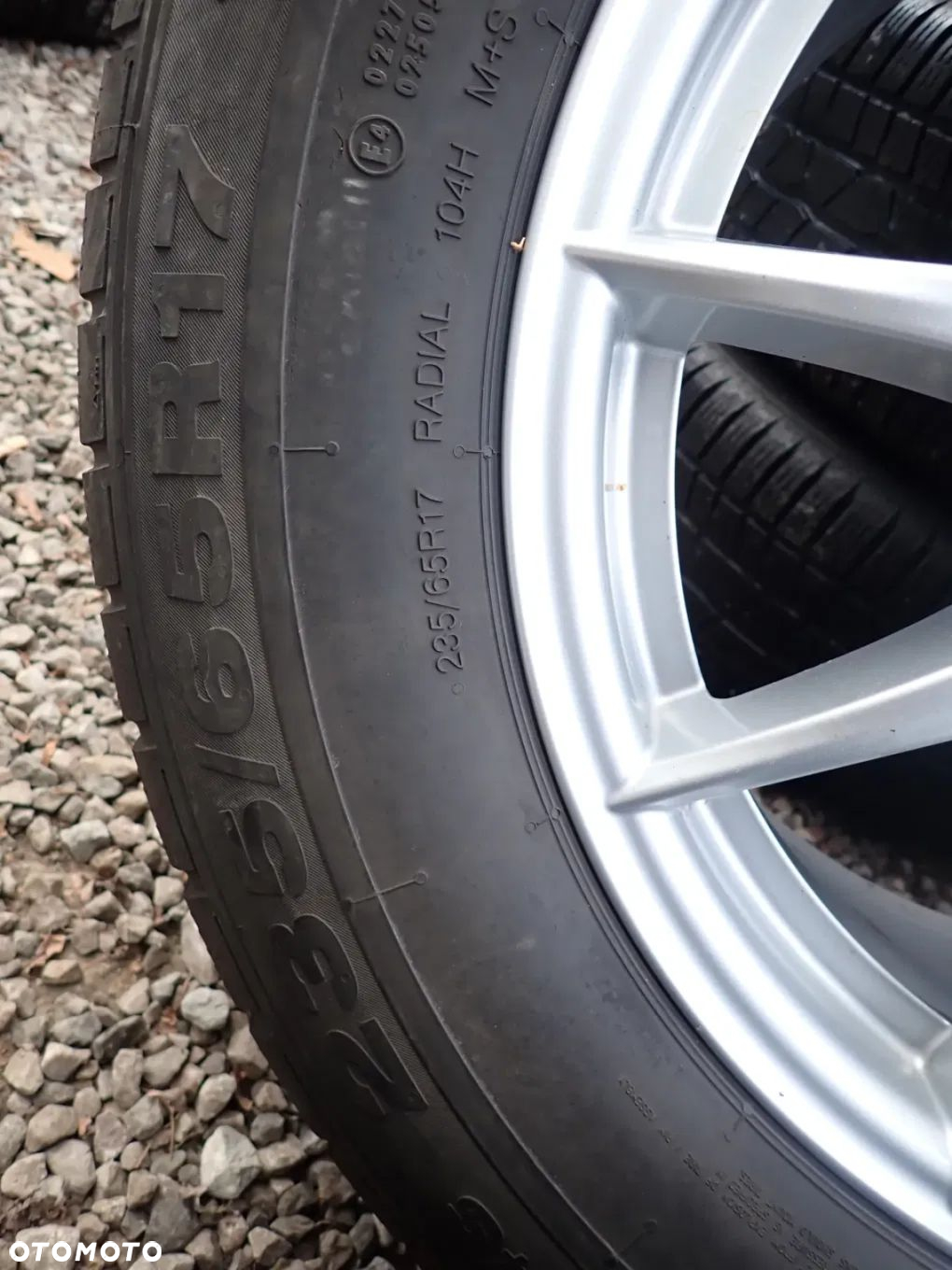 FELGI ALUMINIOWE MERCEDES 7,5JX17 ET 53 5X112 A1664010502 DOSTĘPNE 2 KOMPLETY, 1 Z KOMPLETÓW JEST Z OPONAMI 235/65/17 ZI - 10