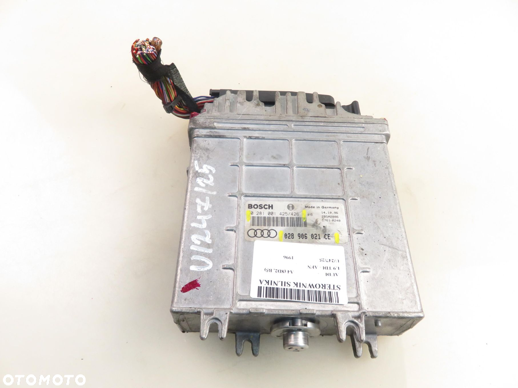 STEROWNIK AUDI A4 1.9 TDI AFN 028906021CE 0281001426 - 6