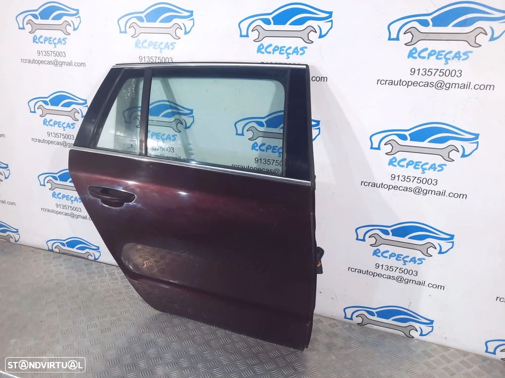 PORTA TRASEIRA TRÁS DIREITA SKODA SUPERB ESTATE 3T5833056 QUARTELA MOTOR PUXADOR VIDRO - 3