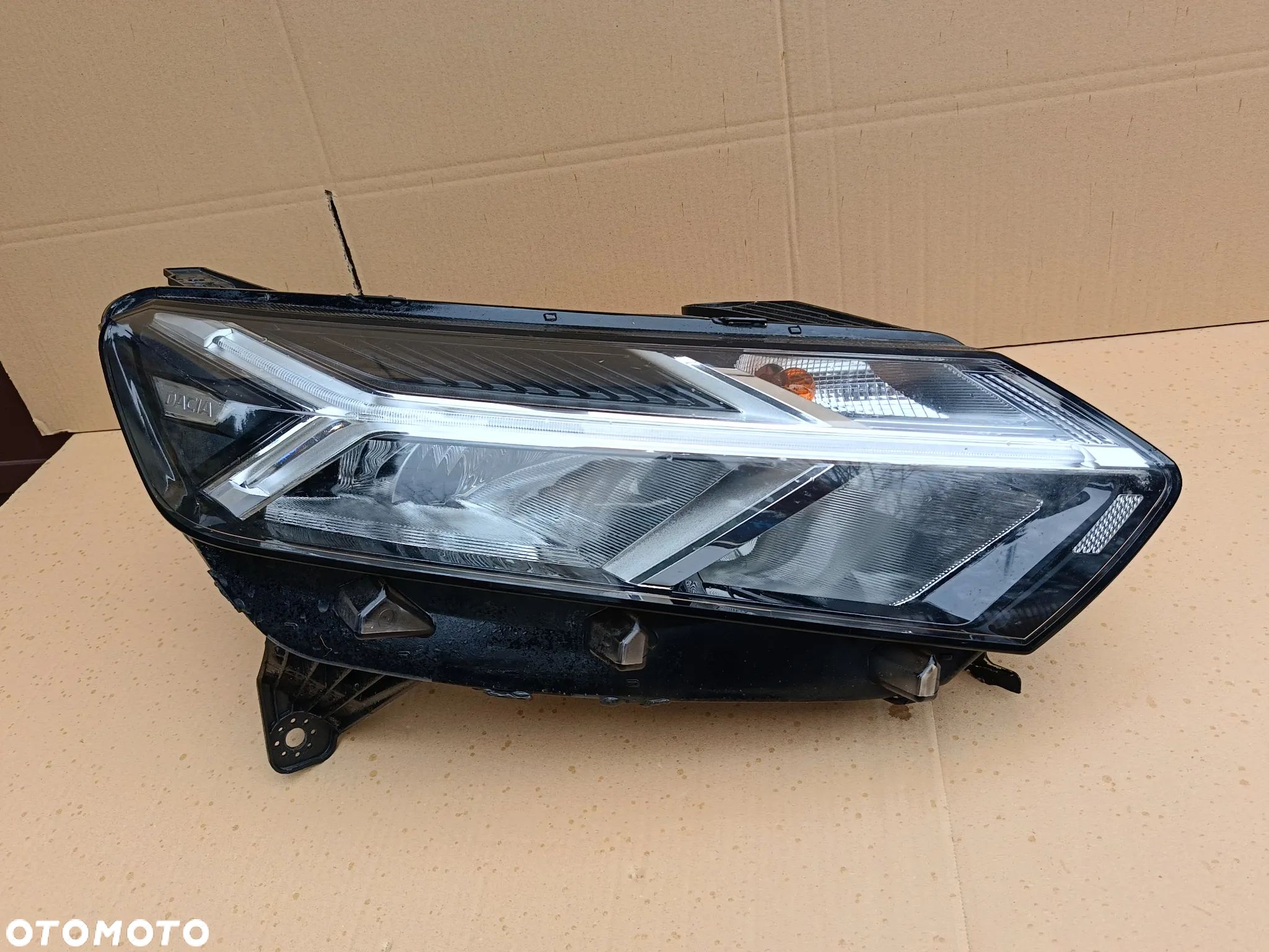Full Led przedni prawy Dacia Sandeo III 3 lift Logan Jogger półled lampa 260106343 R reflektor - 1