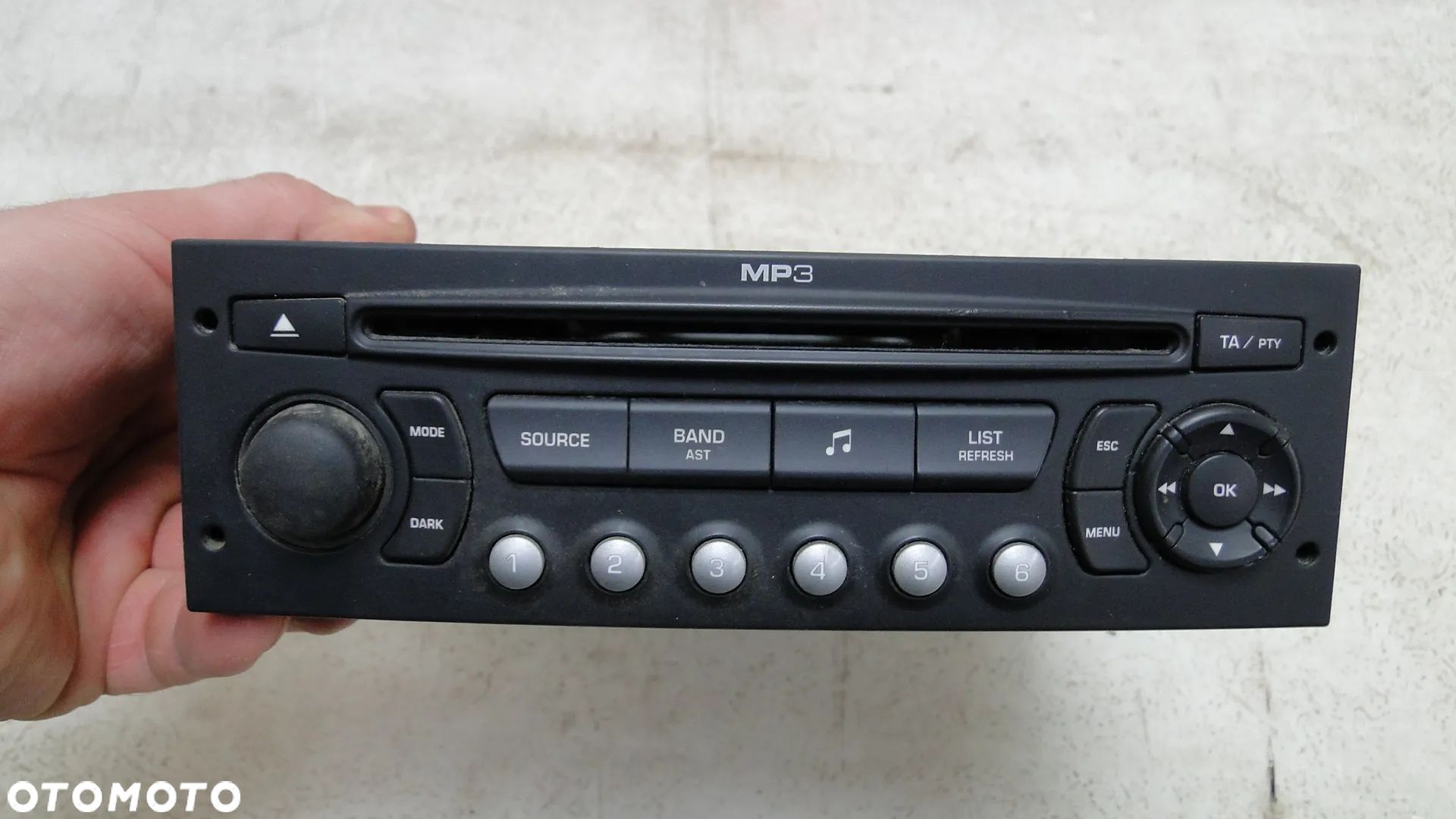 CITROEN PEUGEOT RADIO CD MP3 7647198394 EUROPA - 1