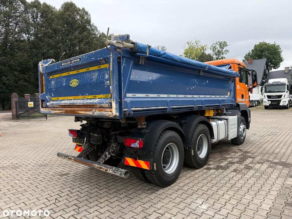 MAN 26.460 TGS wywrotka 3-str., 6x4, MEILLER, BORDMATIC, 232 t.km.! - 3
