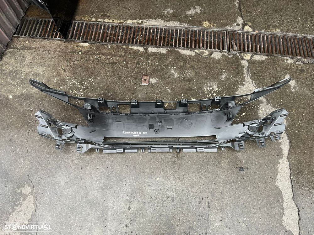 Peugeot 3008 5008 II Lift - PLASTICO GRELHA PARA CHOQUES FRENTE - G169 - 5