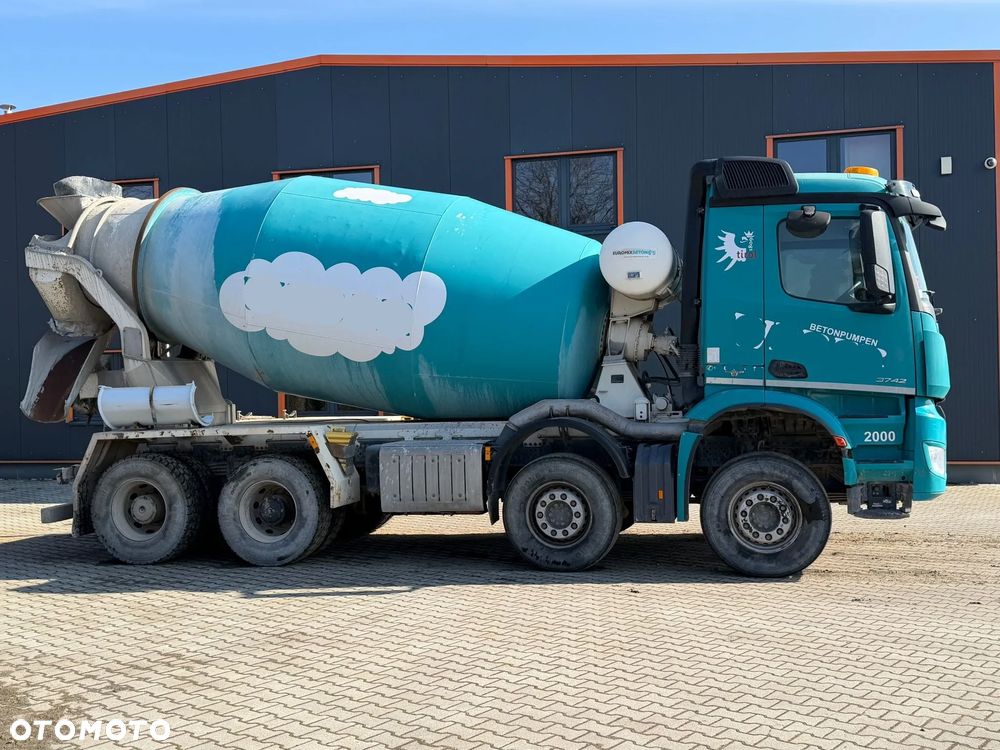 Mercedes-Benz AROCS 3742 8x4 EURO6 BETONOMIESZARKA EUROMIX 10 m³ - 3