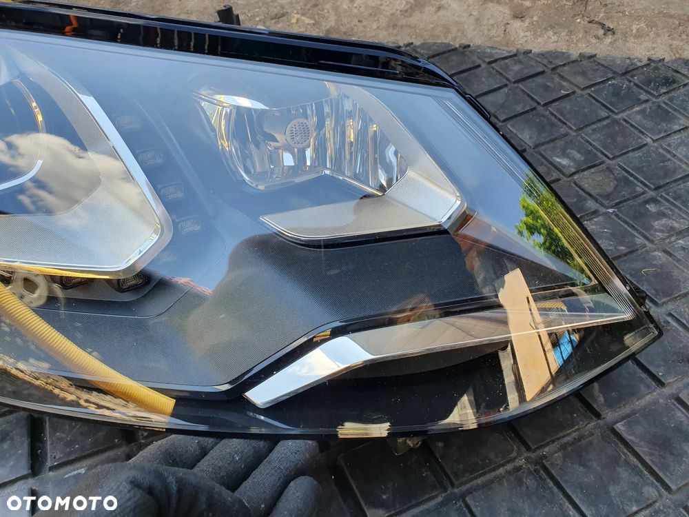 VW SHARAN II 7N PRAWA LAMPA PRZÓD PRZEDNIA XENON SKRĘTNY LED LIFT 10-20    7N1941034D - 2