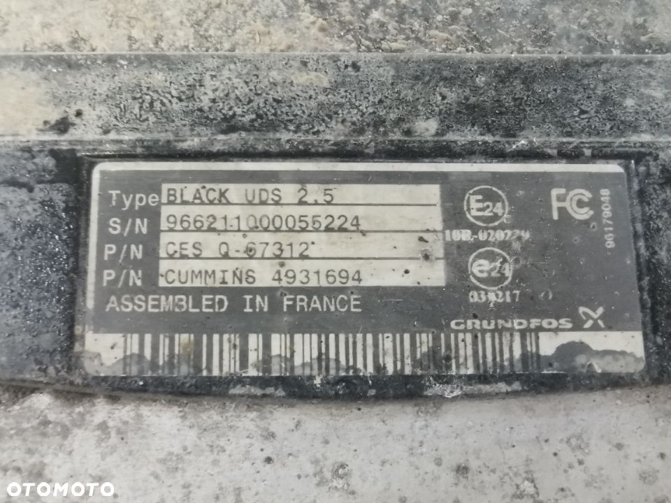 POMPA ADBLUE DAF LF CF CUMMINS 4931694 - 3