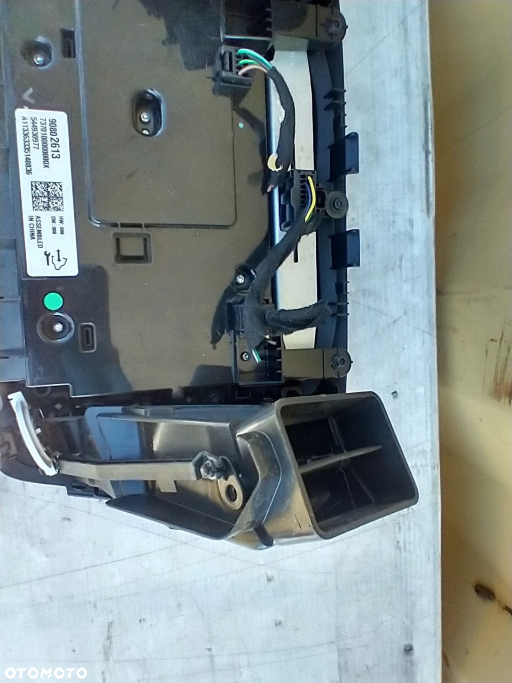 OPEL INSIGNIA A LIFT WYŚWIETLACZ EKRAN RADIA PANEL 90802613 - 11