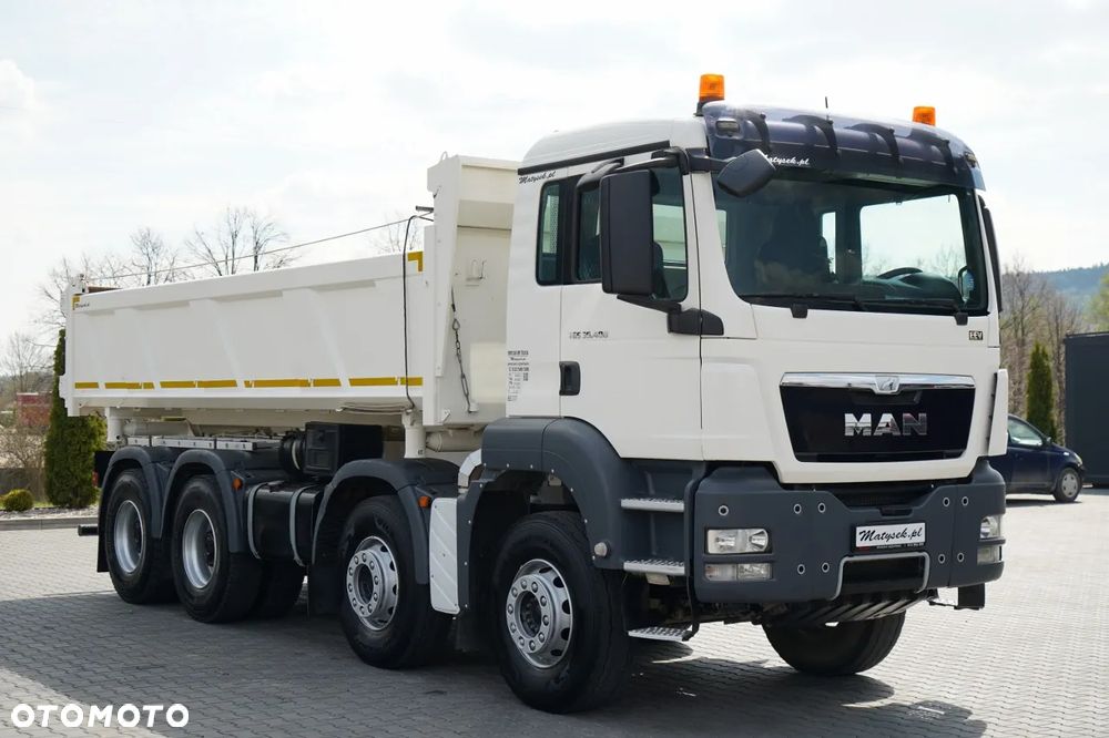 MAN TGS 35.400 / 8X4 / WYWROTKA 2 STR / HYDROBURTA / BORDMATIC / AUTOMAT / EURO 5 EEV - 16