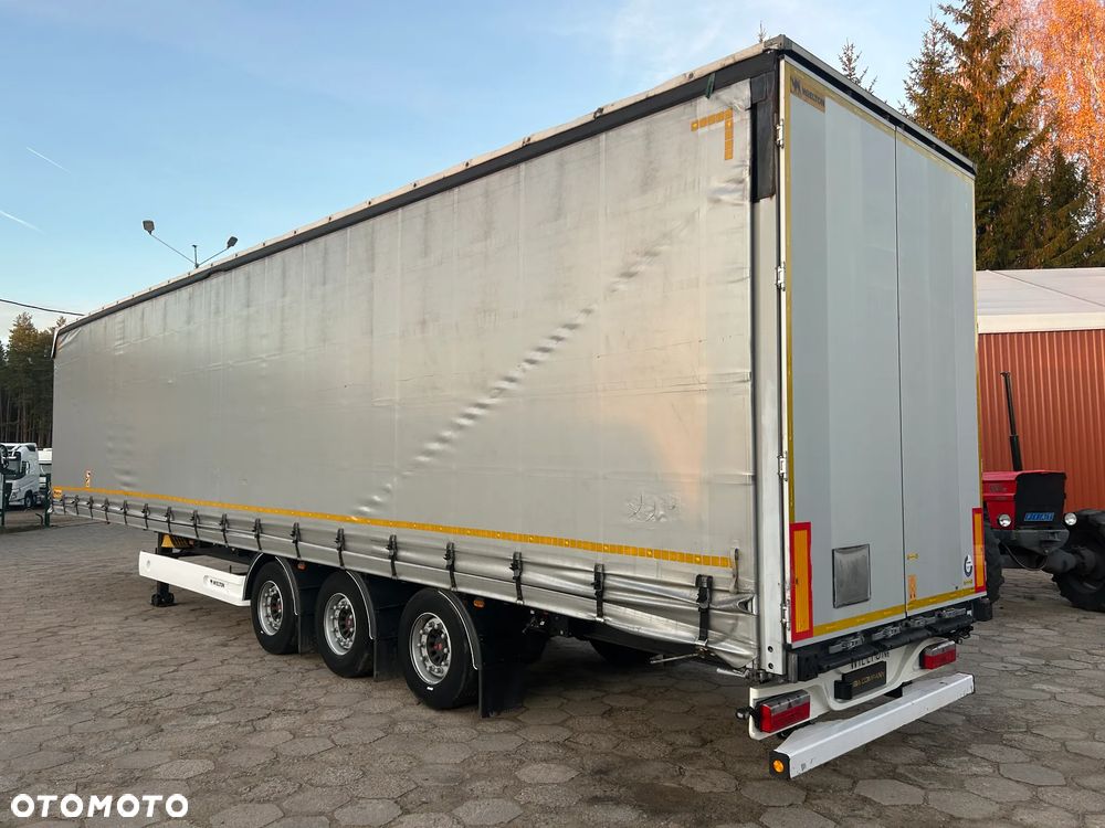 Wielton FIRANKA MEGA / OSIE SAF / 2022 ROK / PODNOSZONA OŚ / PODNOSZONY DACH !! FIRANKA MEGA R 19.5 / DACH PODNOSZONY REGULOWANY / OSIE SAF / OŚKA PODNOSZONA !! - 4