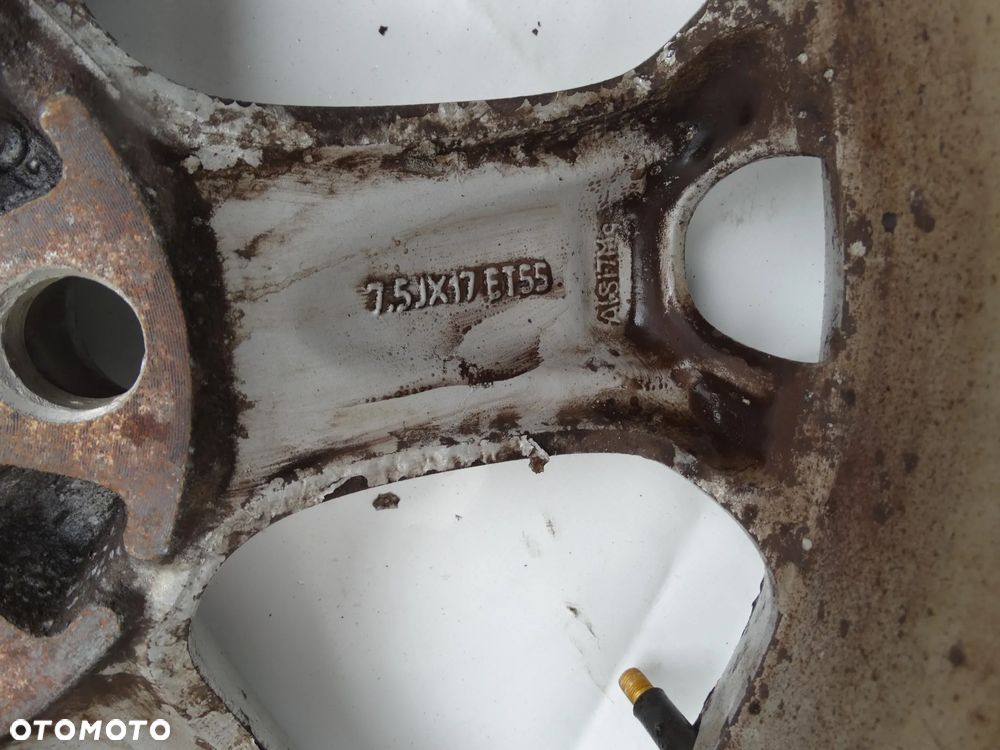 FELGA ALUMINIOWA R17 17'' ET55 7.5J 7S7J-1007-AA FORD MONDEO MK4 F-VAT - 9