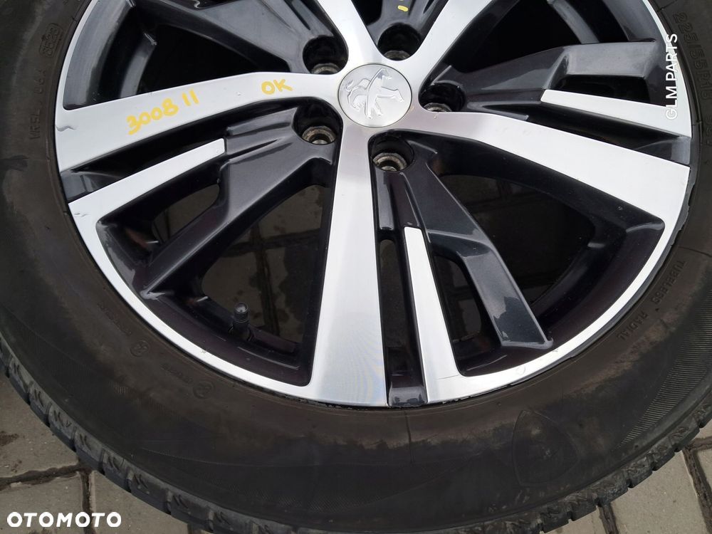 peugeot 3008 ii felgi koła aluminiowe18" 9809687377 5x108 - 3