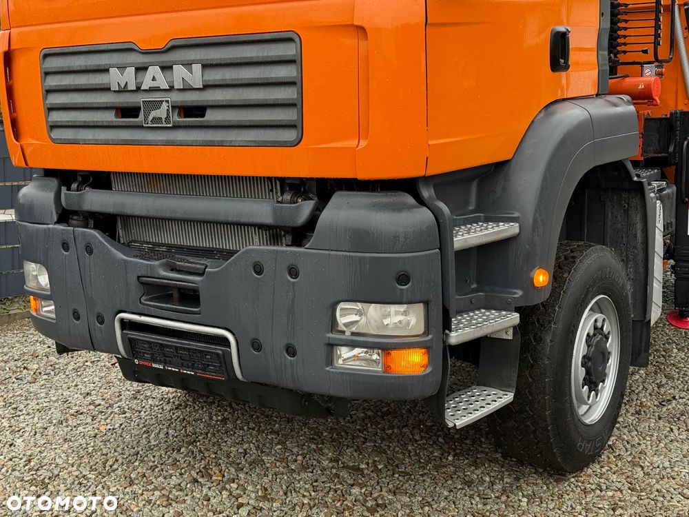 MAN * MAN 18 480 * KIPER WYWROTKA * 4x4 * HDS ATLAS 85* STAN BARDZO DOBRY * Sprowadzony - 3