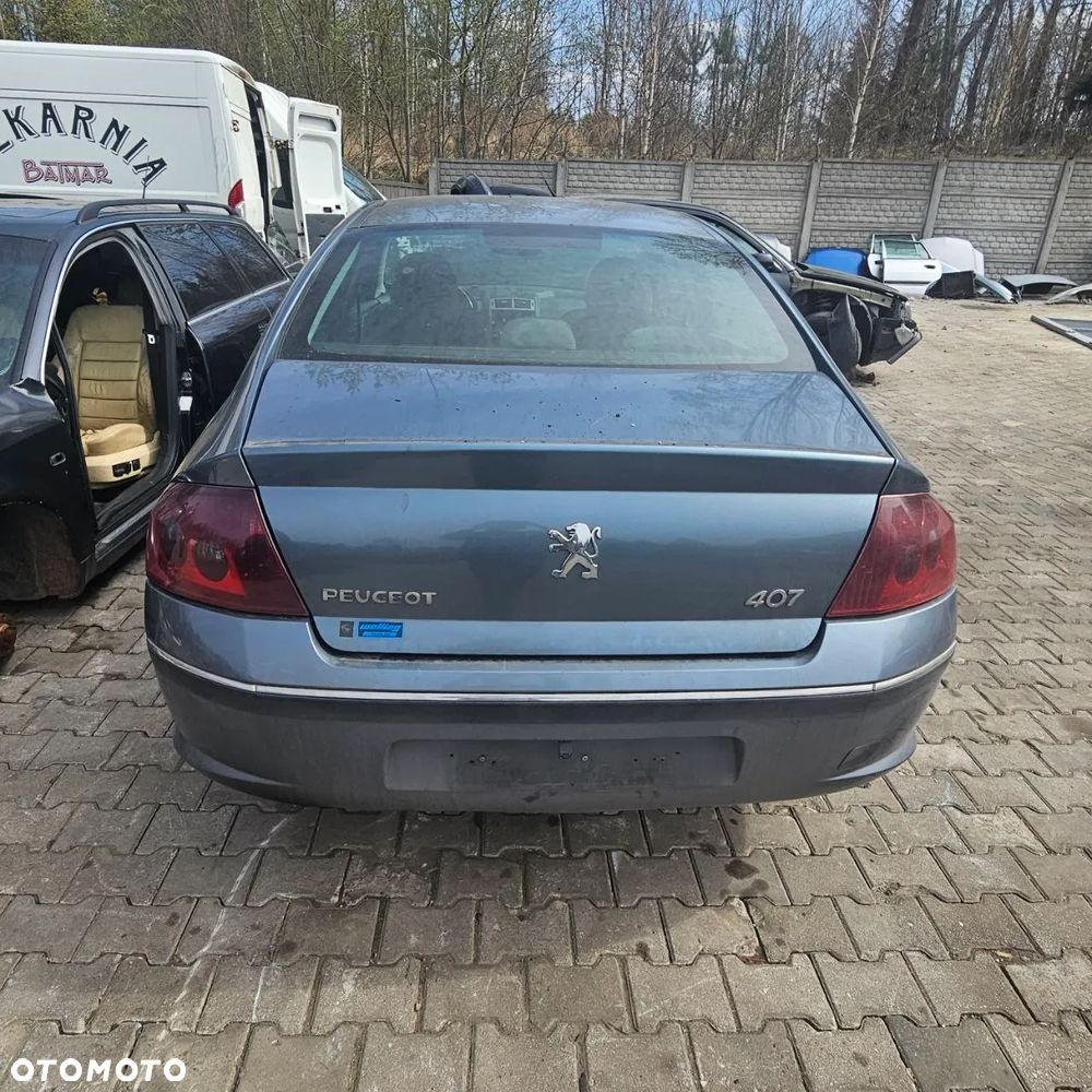 KLAPA BAGAŻNIKA / PEUGEOT 407 (2004r), kod lak: EZWD