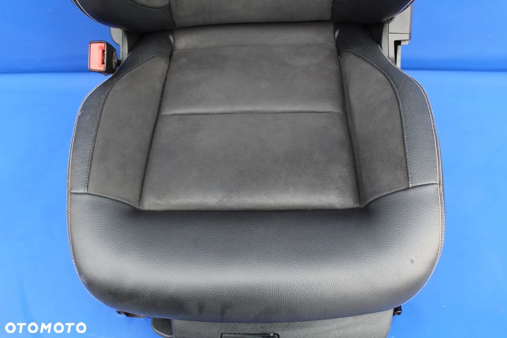 Fotel kierowcy lewy skóra + alcantara wersja sport OE Mercedes E-klasa W212 Lift 2014r - 6