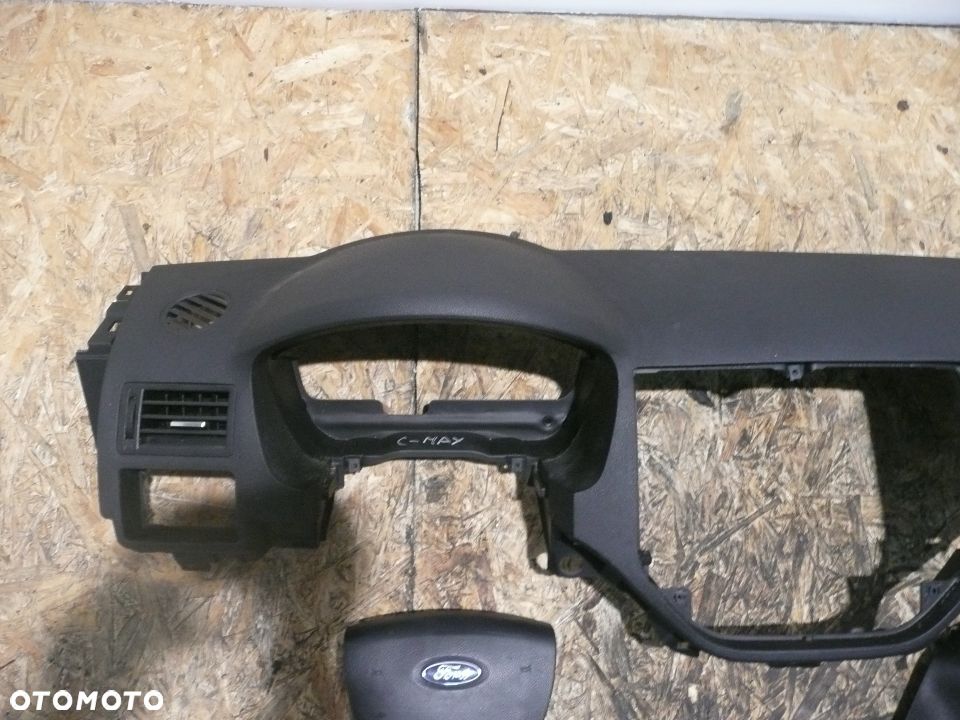 FORD C-MAX 03-05 DESKA KONSOLA KOKPIT PODUSZKA AIRBAG PASY - 4