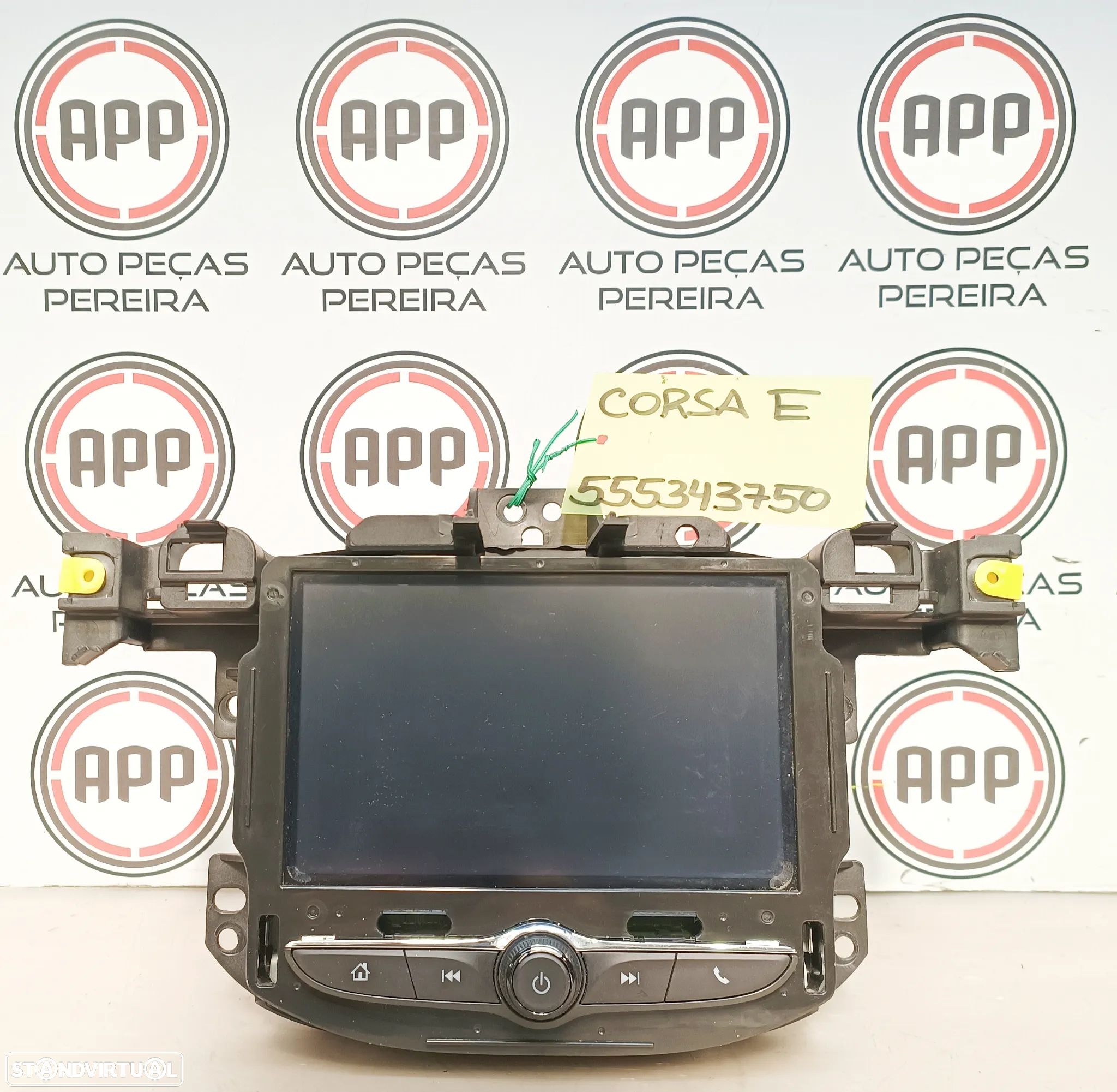 Radio Opel Corsa E, referência 555343750. - 1