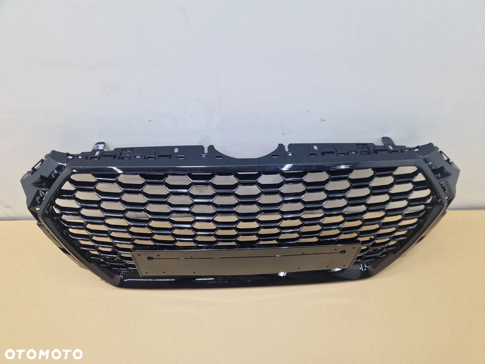 ATRAPA GRILL AUDI A4 S4 LIFT 11-15 CZARNY POŁYSK PDC NOWY - 3