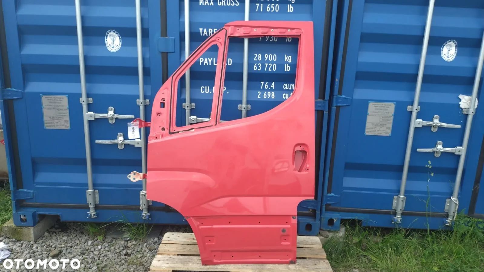 DRZWI PRZÓD PRZEDNIE LEWE KABINA IVECO DAILY 14- NO 625/080 - 1