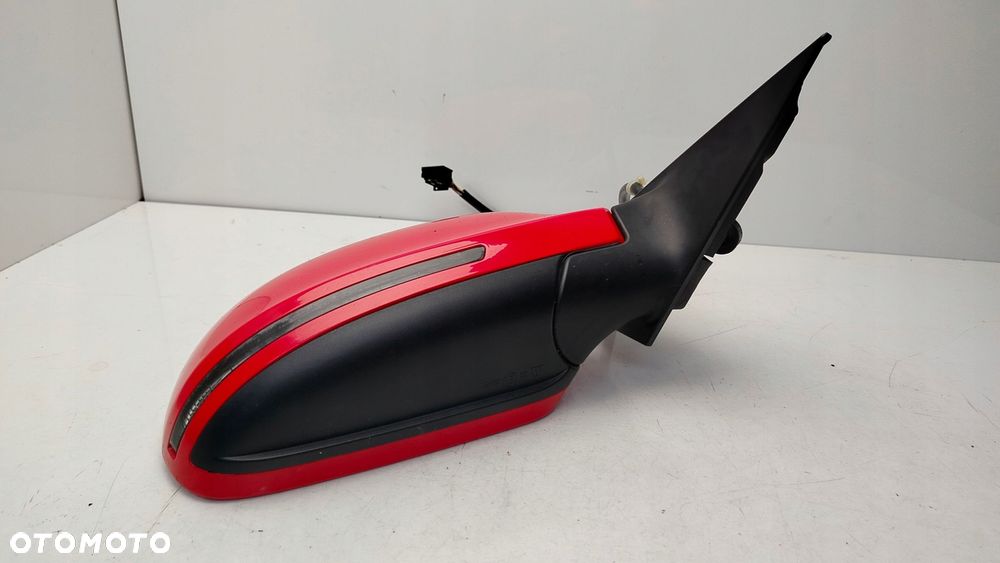 audi a3 8p lift 08r- lusterko prawe zewnętrzne 6 pinów lz3m - 6