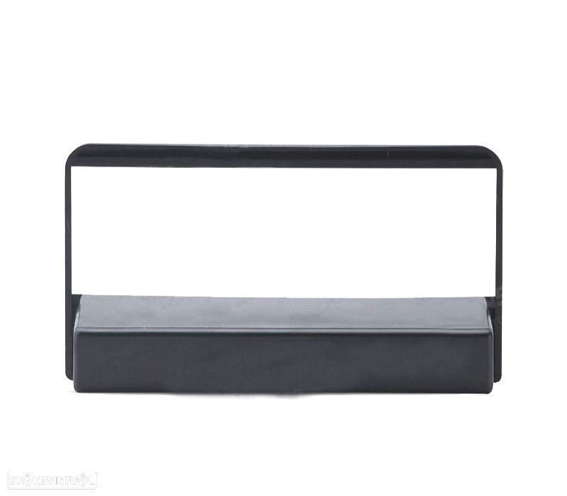 MOLDURA ADAPTADOR PRETO PARA RADIO 1-DIN PARA FORD - 3