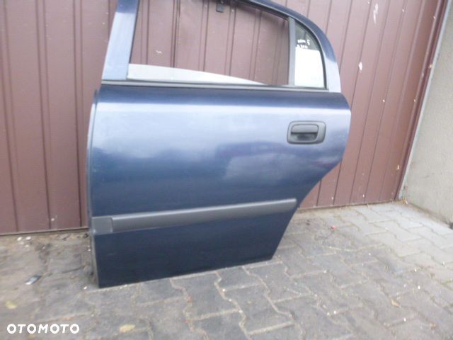 DRZWI LEWY TYŁ LEWE TYLNE OPEL ASTRA II G Z20H HB KOMPLETNE - 9
