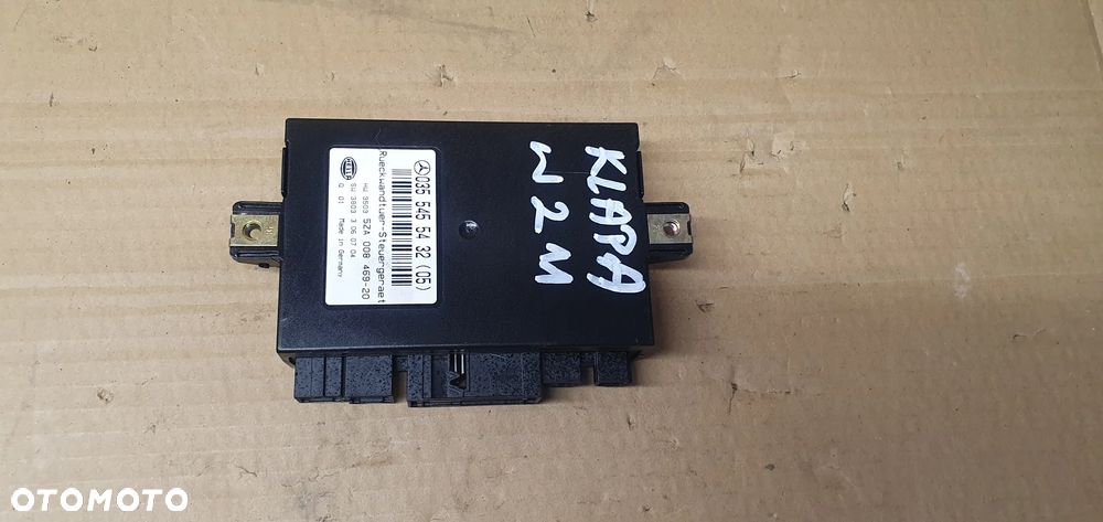 Moduł sterownik klapy bagażnika Mercedes E-Klasa W211 0355455432 - 1