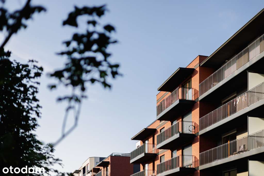 Designerskie 2 pokoje | Wilanów | balkon | klima