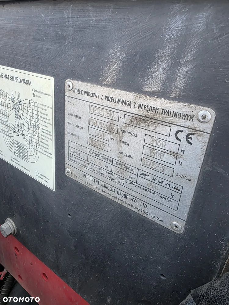 Hangcha CPQD15N-RW51Y - 6