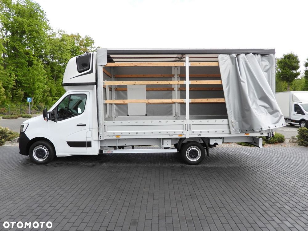 Renault MASTER  PLANDEKA 10 PALET WEBASTO TEMPOMAT LEDY PNEUMATYKA KLIMATYZACJA  165KM - 9