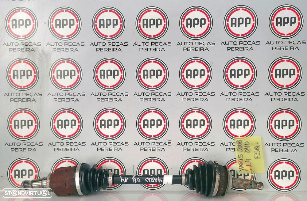 Transmissões Toyota Yaris de 2008 1.4 D4D, esquerda e direita.