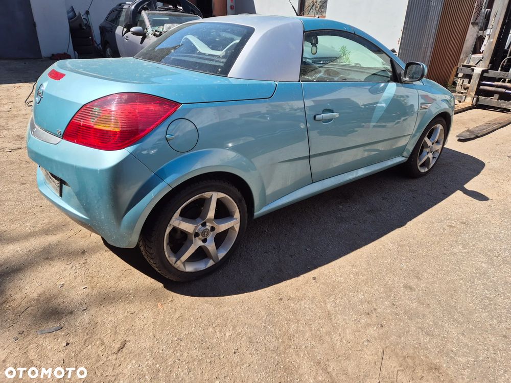 OPEL TIGRA II 1,8 16V CABRIO , części , maska, zderzak, błotnik, lampa , szyba, alufelgi - 6