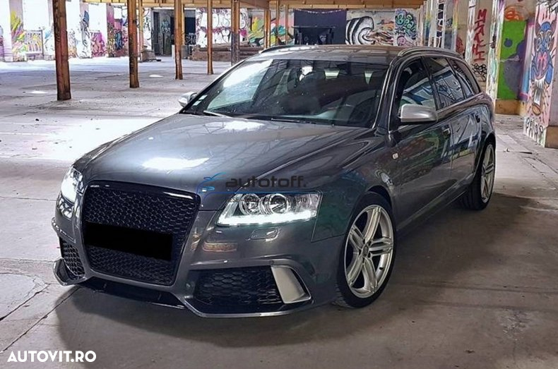 Bara Fata compatibil cu Audi A6 C6 4F Sedan Avant (2004-2010) RS6 Look - 2