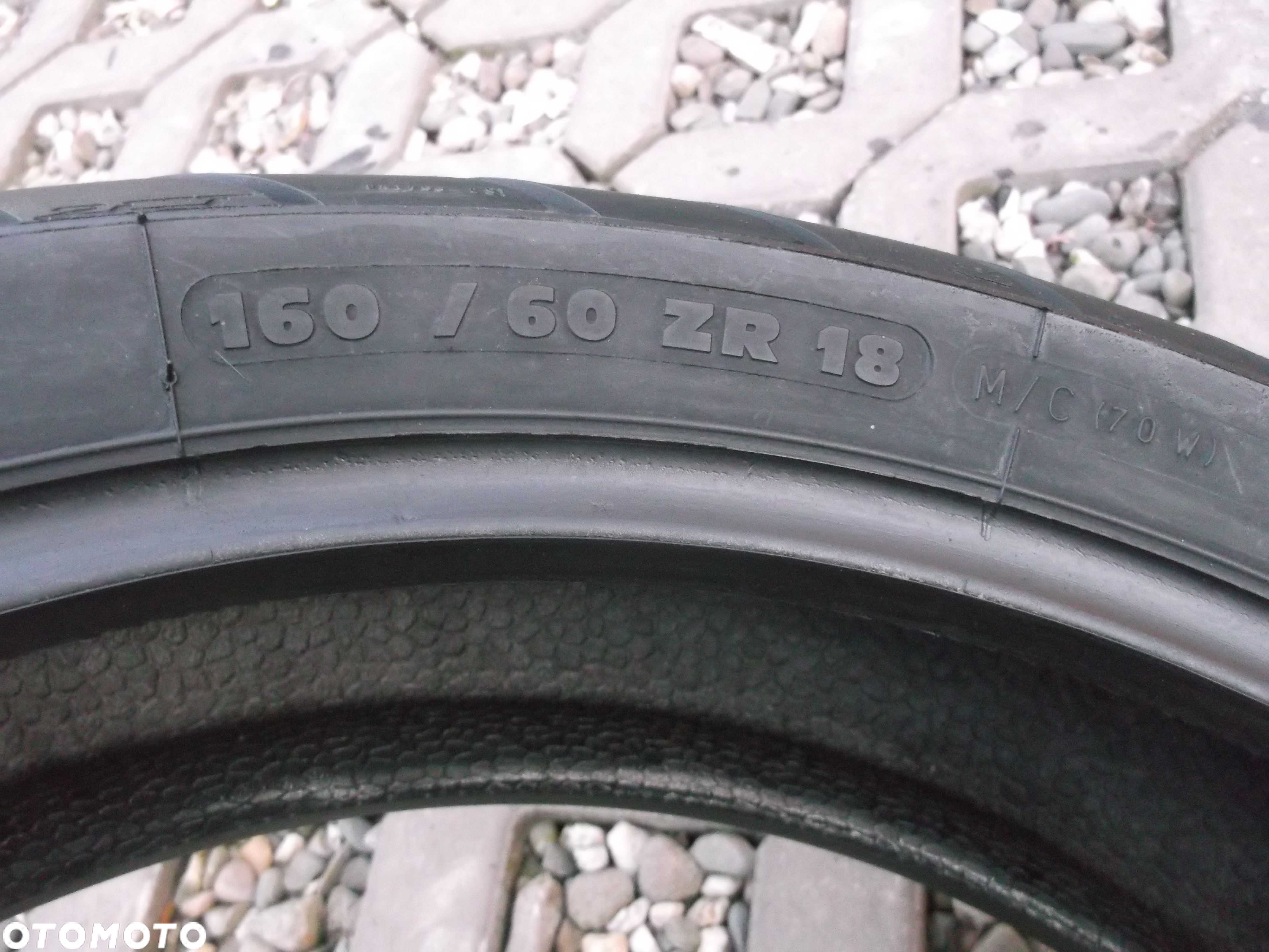 opona 160/60 ZR18 Michelin Pilot Road 2 dot3612 2,7mm - 5