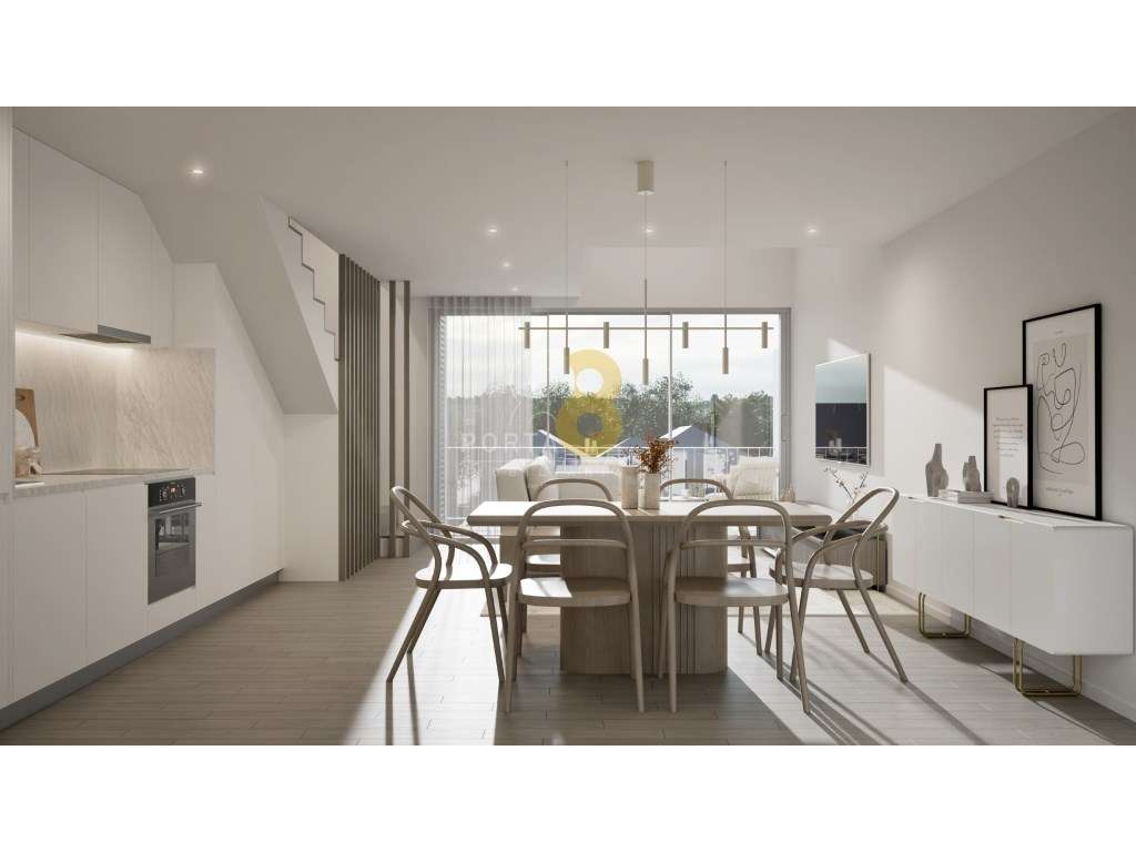 Apartamento T1 Duplex Novo em Matosinhos - senhora da hora - Grande imagem: 5/48